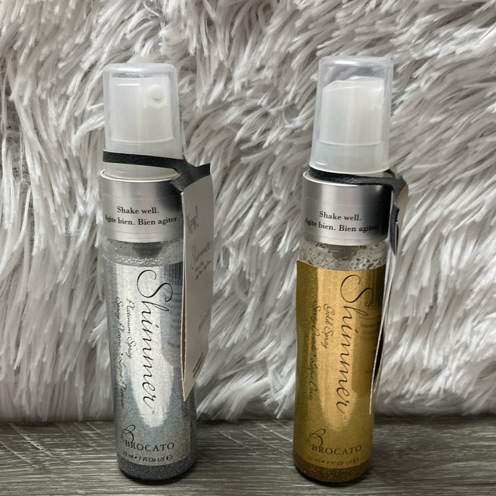 Brocato Gold & Platnium Body & Hair Shimmer Super Fine Glitter